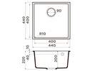  OMOIKIRI Bosen 44-U-BL (440  440  220 ) Tetogranit/, . 4993595