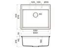  OMOIKIRI Daisen 60-PA Artgranit/, . 4993618