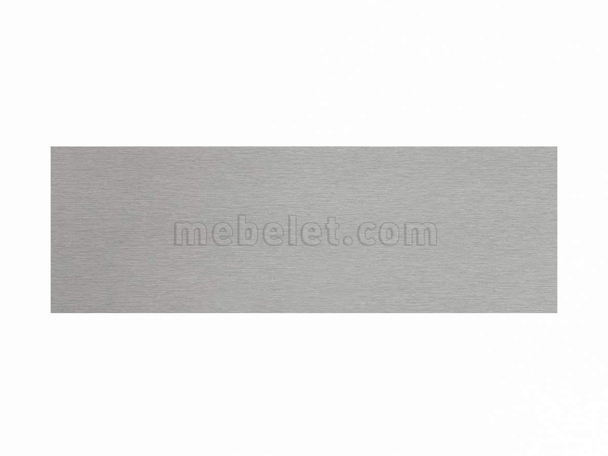 Кромка ABC KAREBANT 1,5/42 для столешниц 40010 Серебро брашированное (от 3 метров)