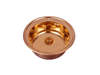 Мойка Seaman Eco Wien SWT-510-Copper polish.A (D510 х 180 х 0,8 мм) круглая, нерж. сталь, PVD-медь полированная