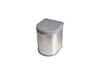 Ведро PPI607/1.ALL для мусора (12 л), пластик серый + алюминий