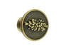 RK-001 AB Ручка-кнопка KERRON, D=28мм, античная бронза